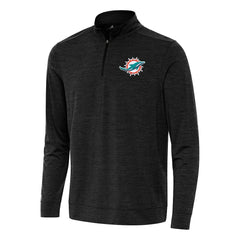 Miami Dolphins  Antigua Bright Quarter-Zip Top