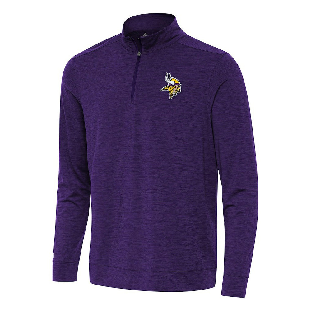 Minnesota Vikings  Antigua Bright Quarter-Zip Top