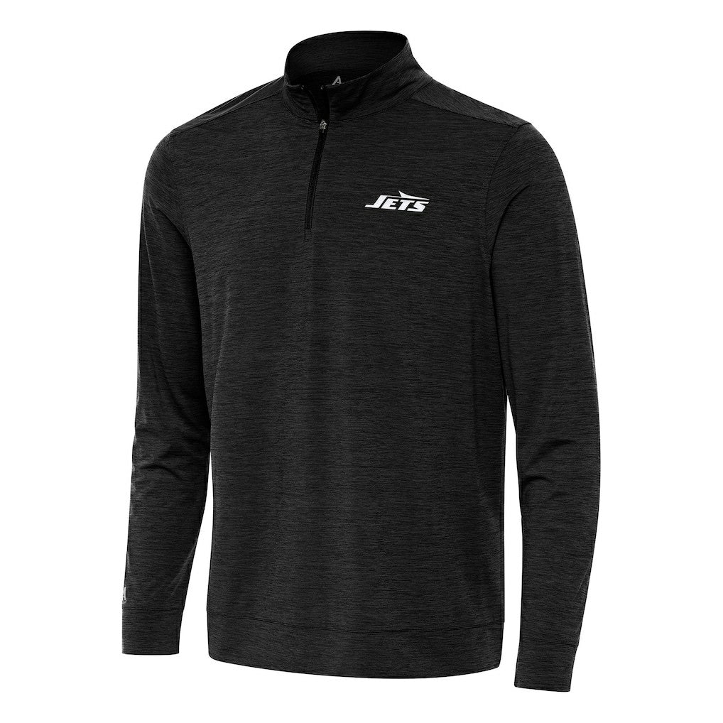 New York Jets  Antigua Bright Quarter-Zip Top