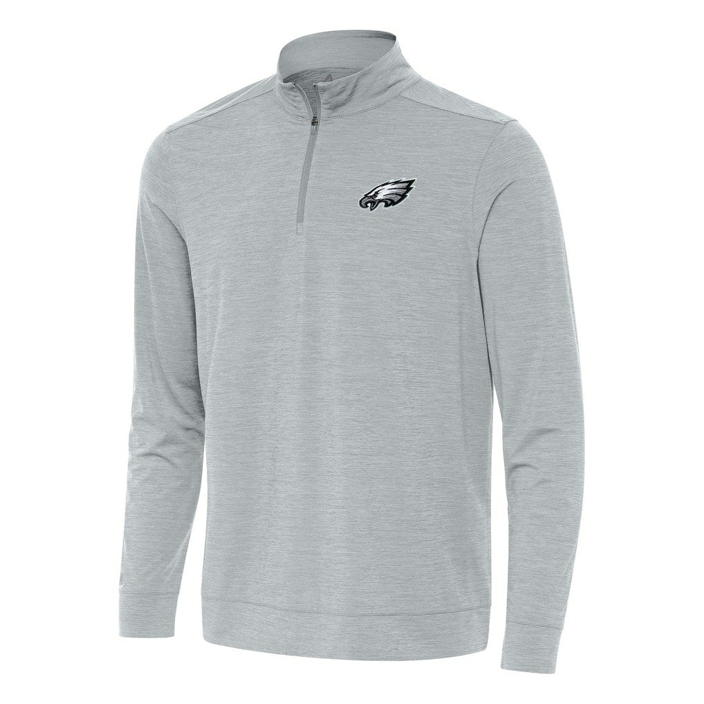 Philadelphia Eagles  Antigua Bright Quarter-Zip Top