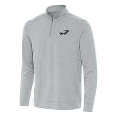 Philadelphia Eagles  Antigua Bright Quarter-Zip Top