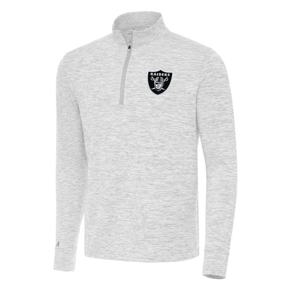Las Vegas Raiders  Antigua Cause Quarter-Zip Top