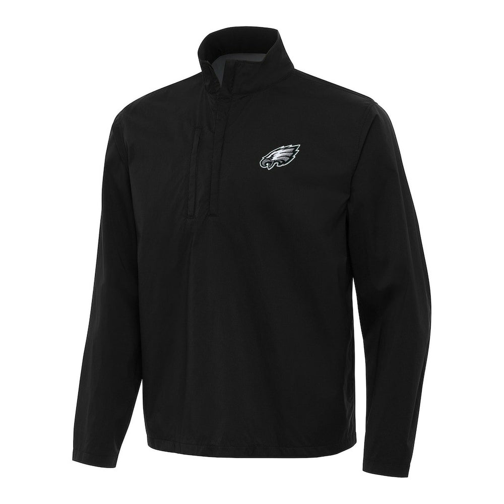 Philadelphia Eagles  Antigua Brisk Quarter-Zip Pullover Jacket