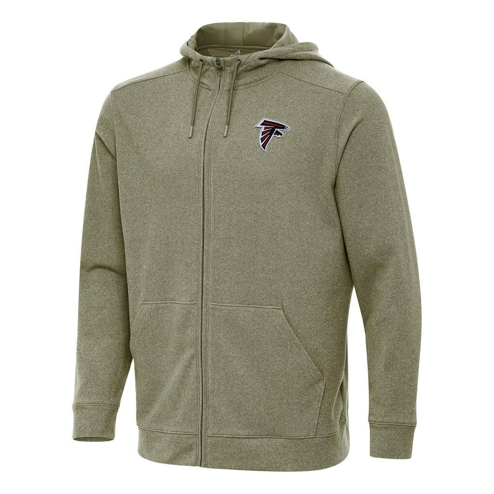 Atlanta Falcons  Antigua Effortless Full-Zip Hoodie