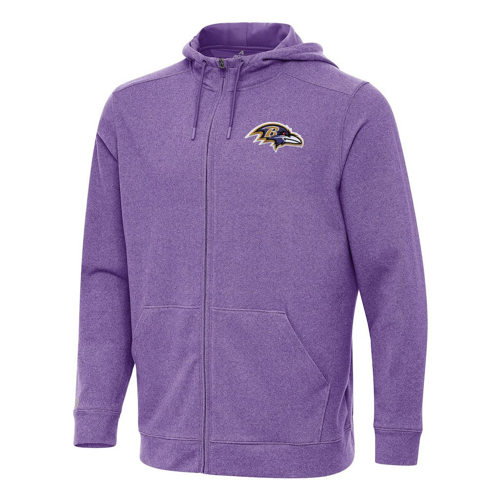 Baltimore Ravens  Antigua Effortless Full-Zip Hoodie
