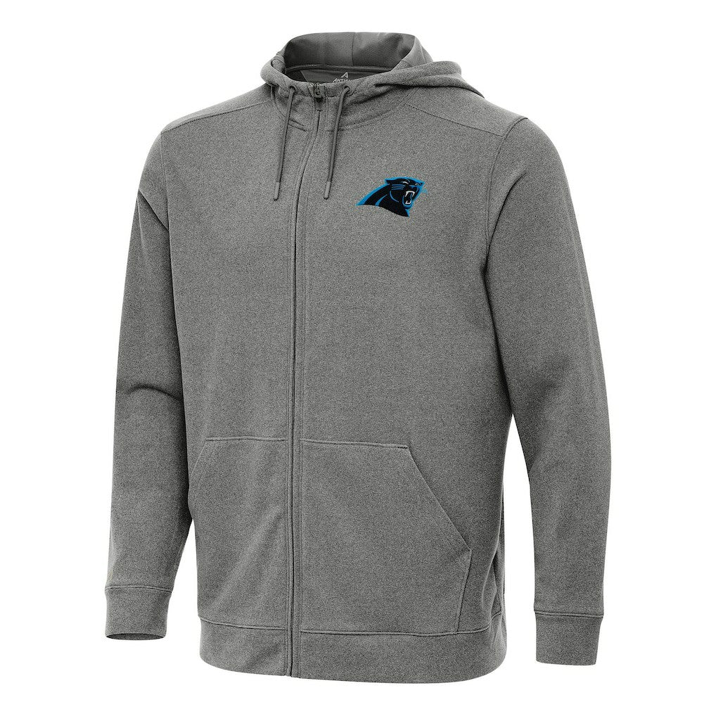 Carolina Panthers  Antigua Effortless Full-Zip Hoodie