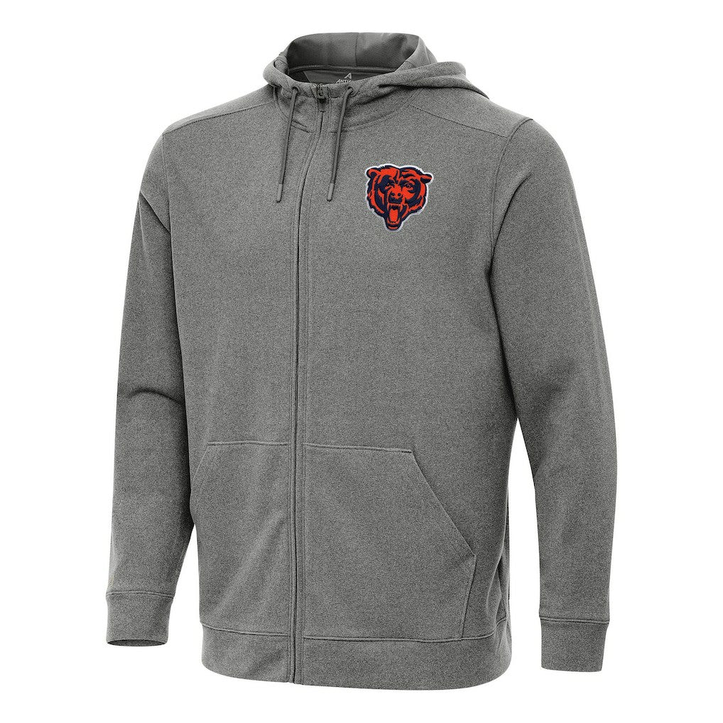 Chicago Bears  Antigua Effortless Full-Zip Hoodie