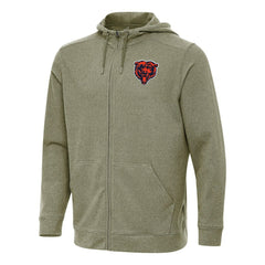 Chicago Bears  Antigua Effortless Full-Zip Hoodie