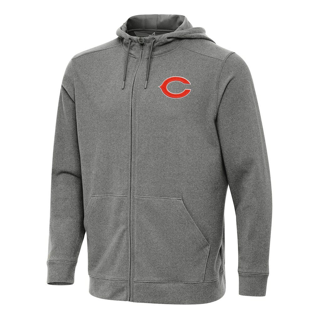 Chicago Bears  Antigua Effortless Full-Zip Hoodie