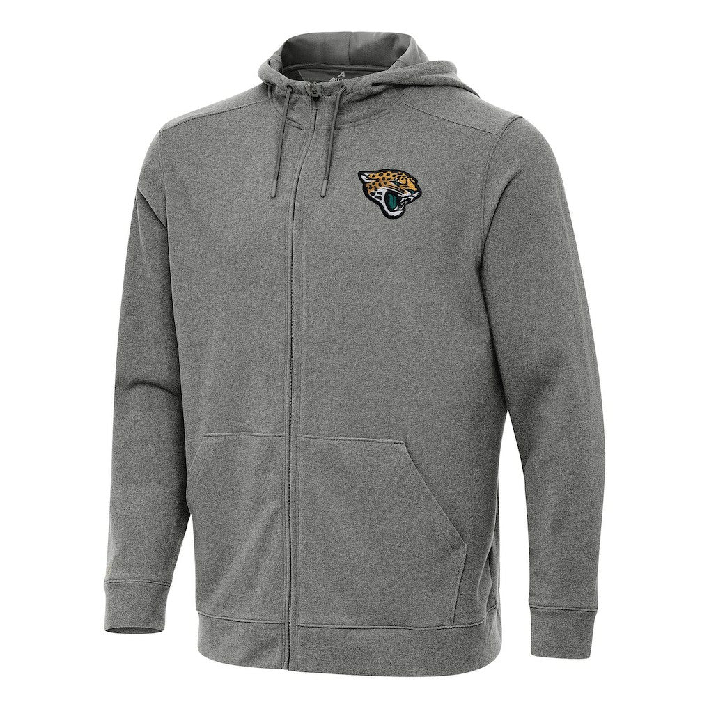 Jacksonville Jaguars  Antigua Effortless Full-Zip Hoodie