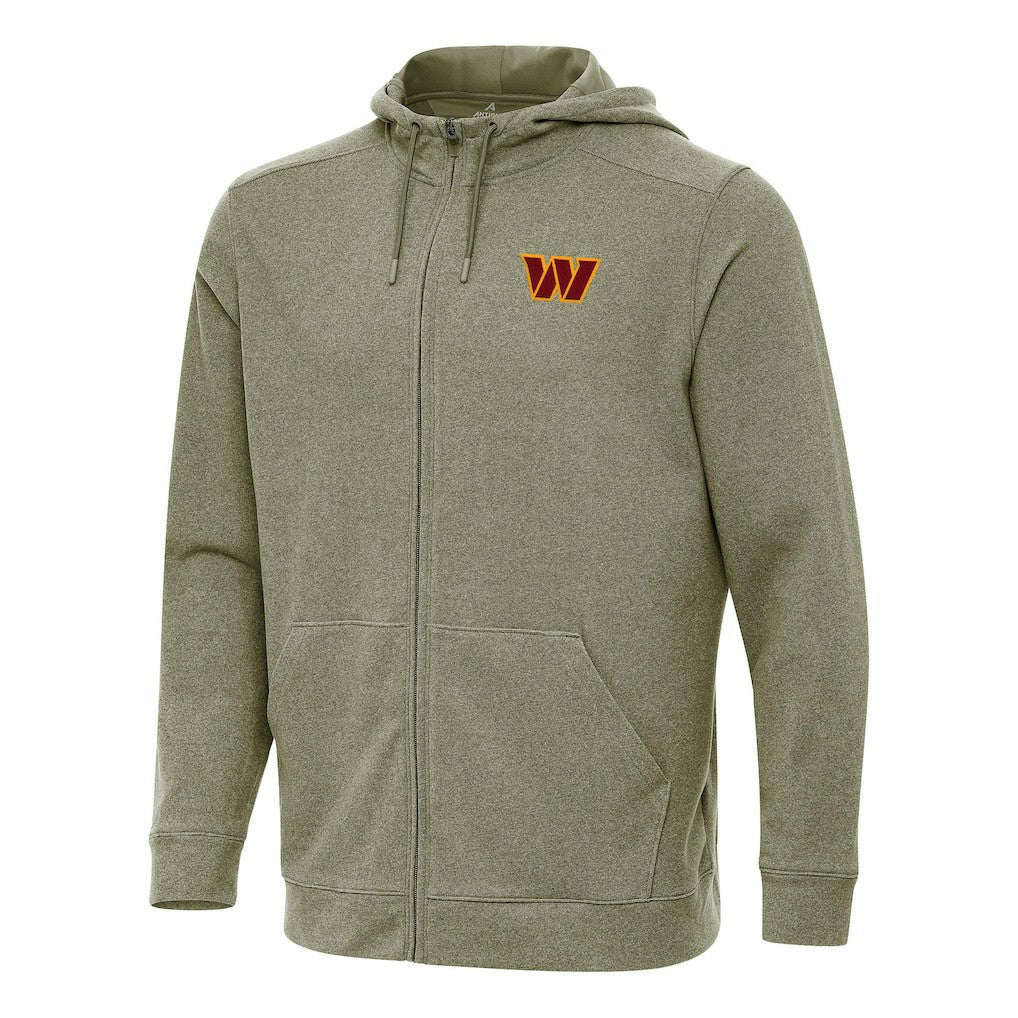 Washington Commanders  Antigua Effortless Full-Zip Hoodie