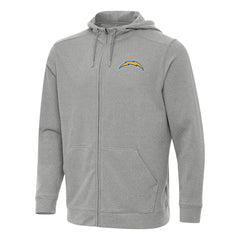 Los Angeles Chargers  Antigua Effortless Full-Zip Hoodie