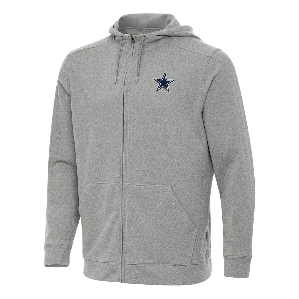 Dallas Cowboys  Antigua Effortless Full-Zip Hoodie