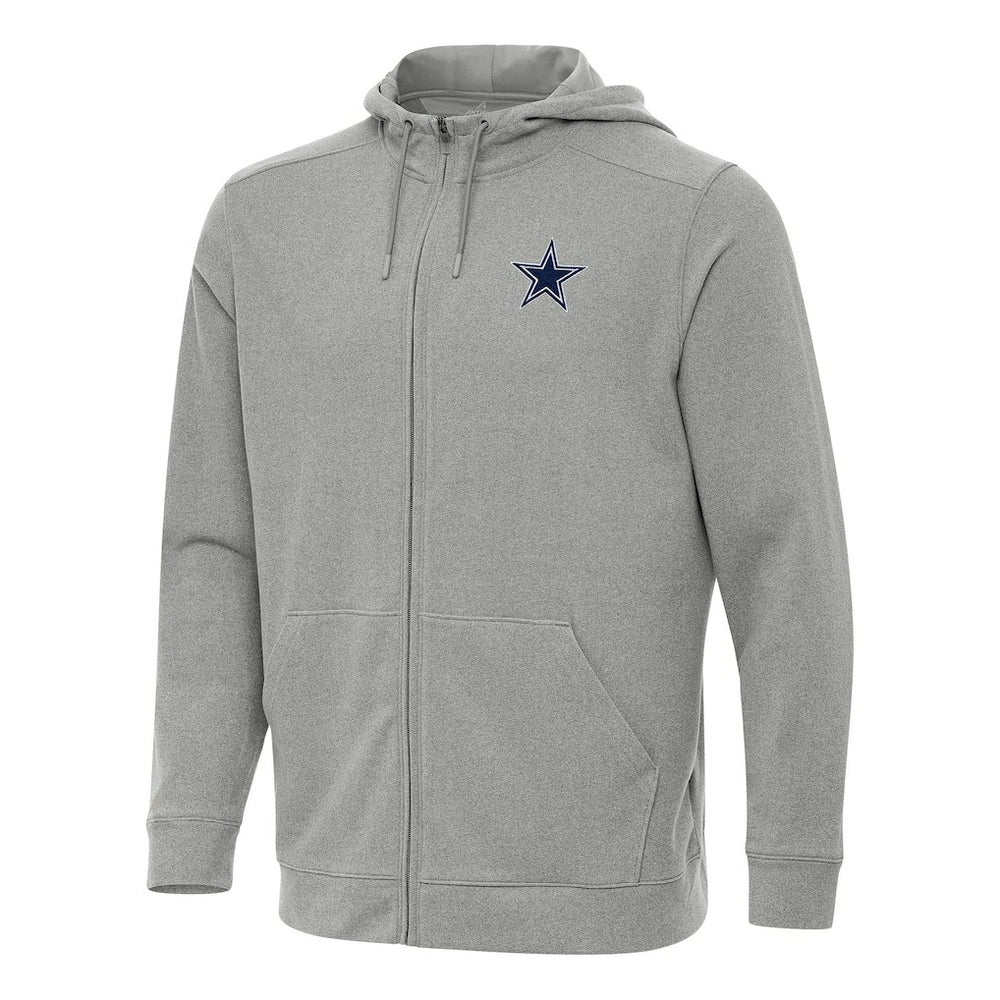 Dallas Cowboys  Antigua Effortless Full-Zip Hoodie