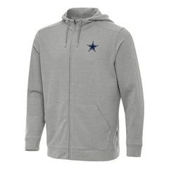 Dallas Cowboys  Antigua Effortless Full-Zip Hoodie