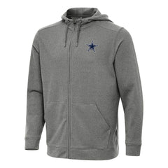 Dallas Cowboys  Antigua Effortless Full-Zip Hoodie