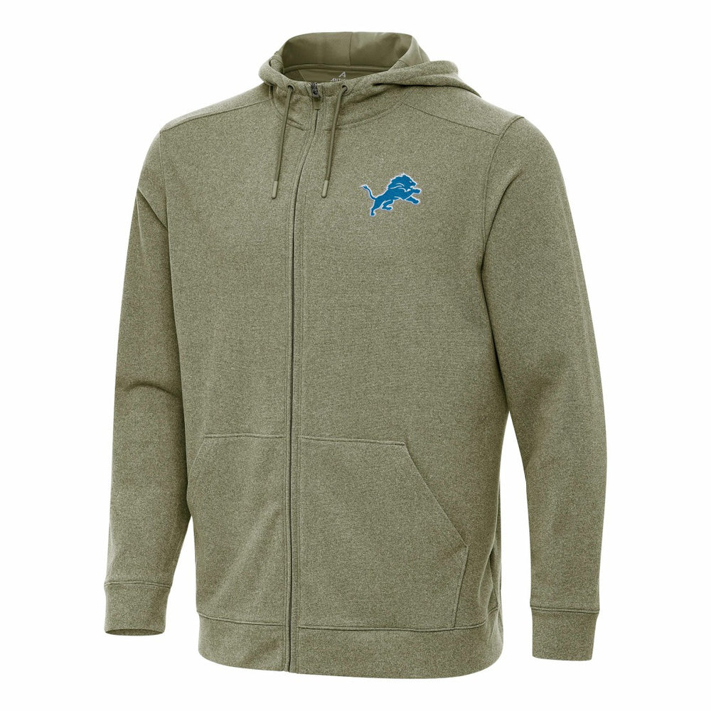 Detroit Lions  Antigua Effortless Full-Zip Hoodie