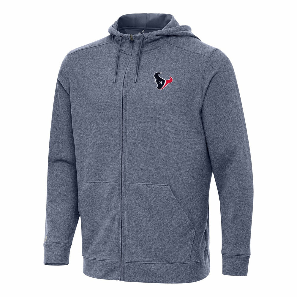 Houston Texans  Antigua Effortless Full-Zip Hoodie