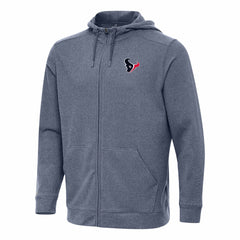 Houston Texans  Antigua Effortless Full-Zip Hoodie