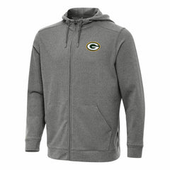 Green Bay Packers  Antigua Effortless Full-Zip Hoodie