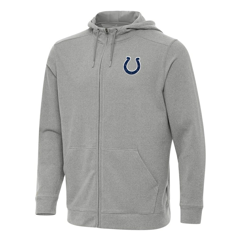 Indianapolis Colts  Antigua Effortless Full-Zip Hoodie