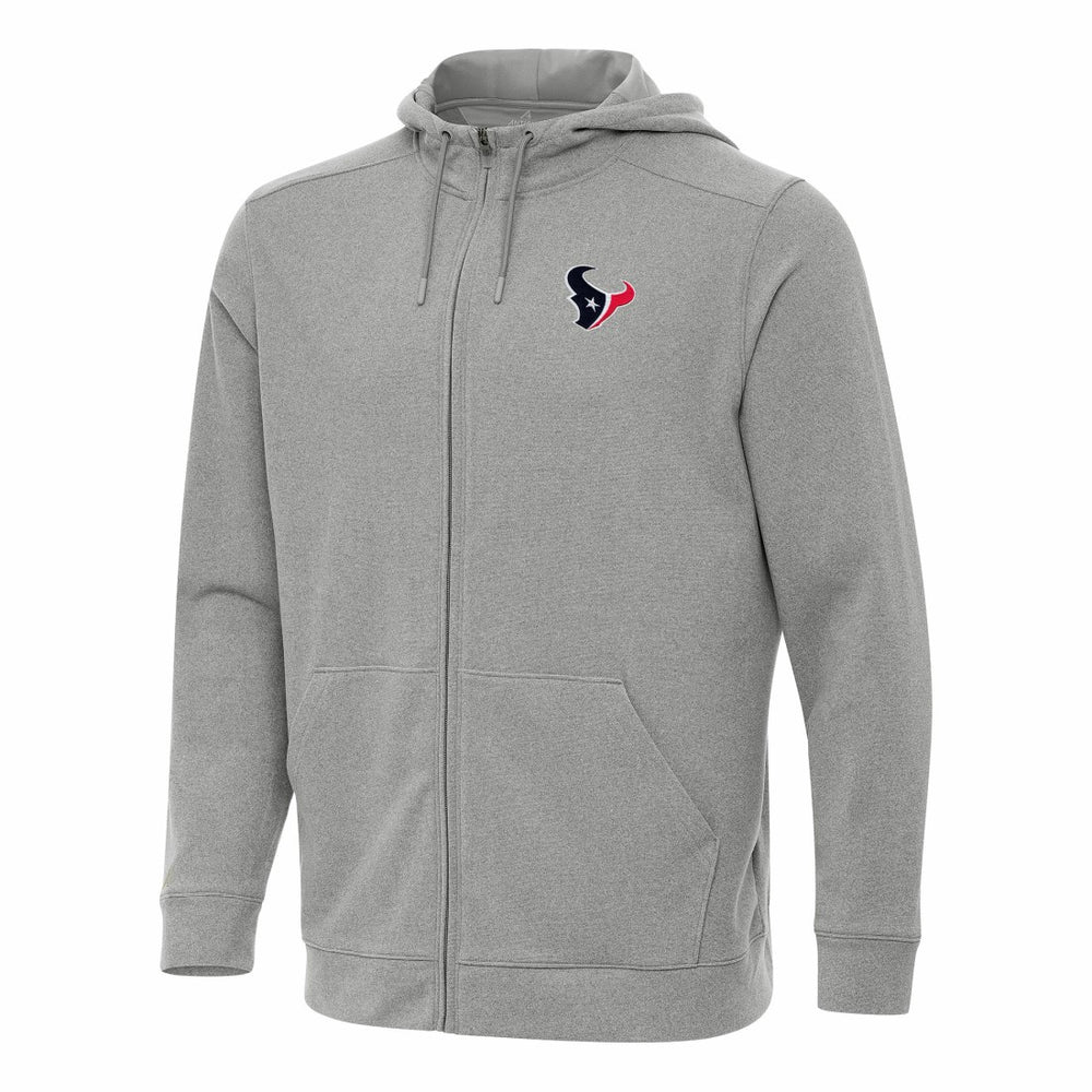 Houston Texans  Antigua Effortless Full-Zip Hoodie