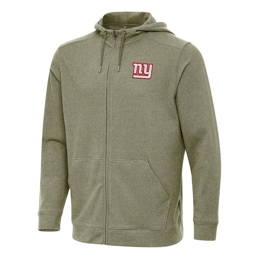 New York Giants  Antigua Effortless Full-Zip Hoodie