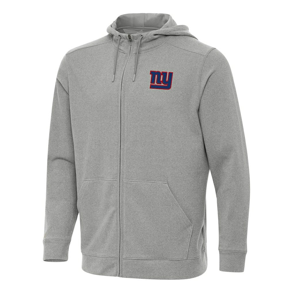 New York Giants  Antigua Effortless Full-Zip Hoodie