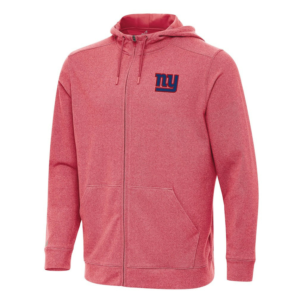 New York Giants  Antigua Effortless Full-Zip Hoodie