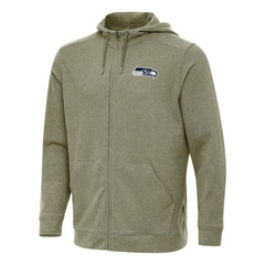 Seattle Seahawks  Antigua Effortless Full-Zip Hoodie
