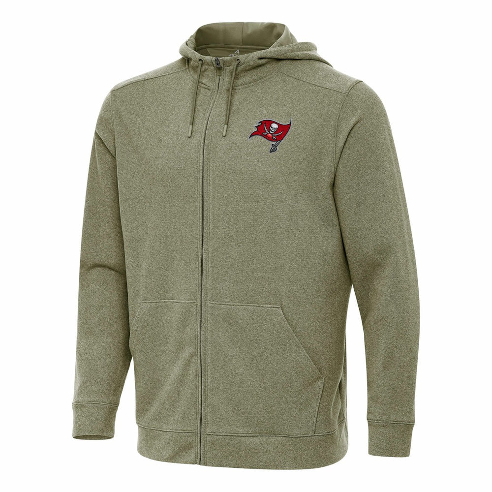 Tampa Bay Buccaneers  Antigua Effortless Full-Zip Hoodie