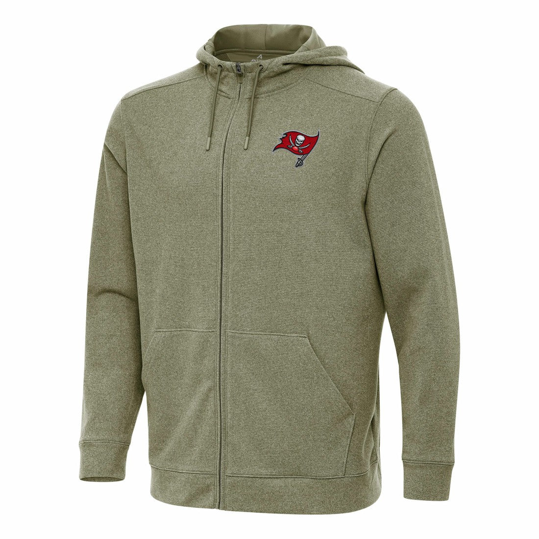 Tampa Bay Buccaneers  Antigua Effortless Full-Zip Hoodie