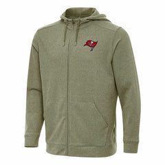 Tampa Bay Buccaneers  Antigua Effortless Full-Zip Hoodie