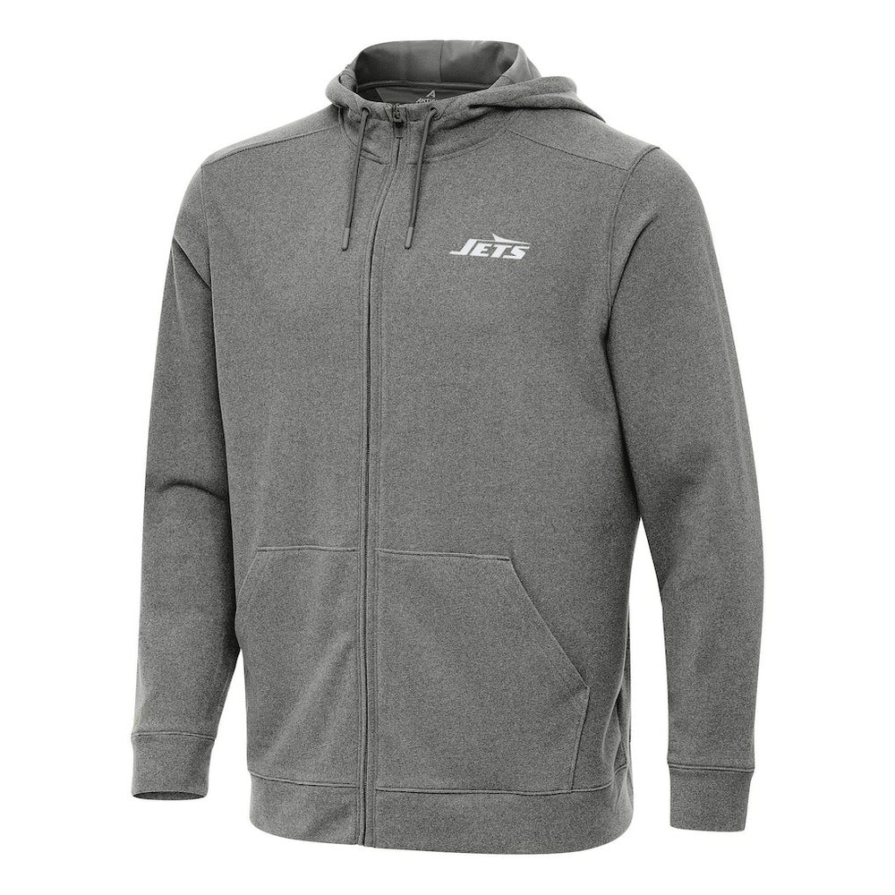 New York Jets  Antigua Effortless Full-Zip Hoodie