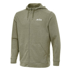 New York Jets  Antigua Effortless Full-Zip Hoodie