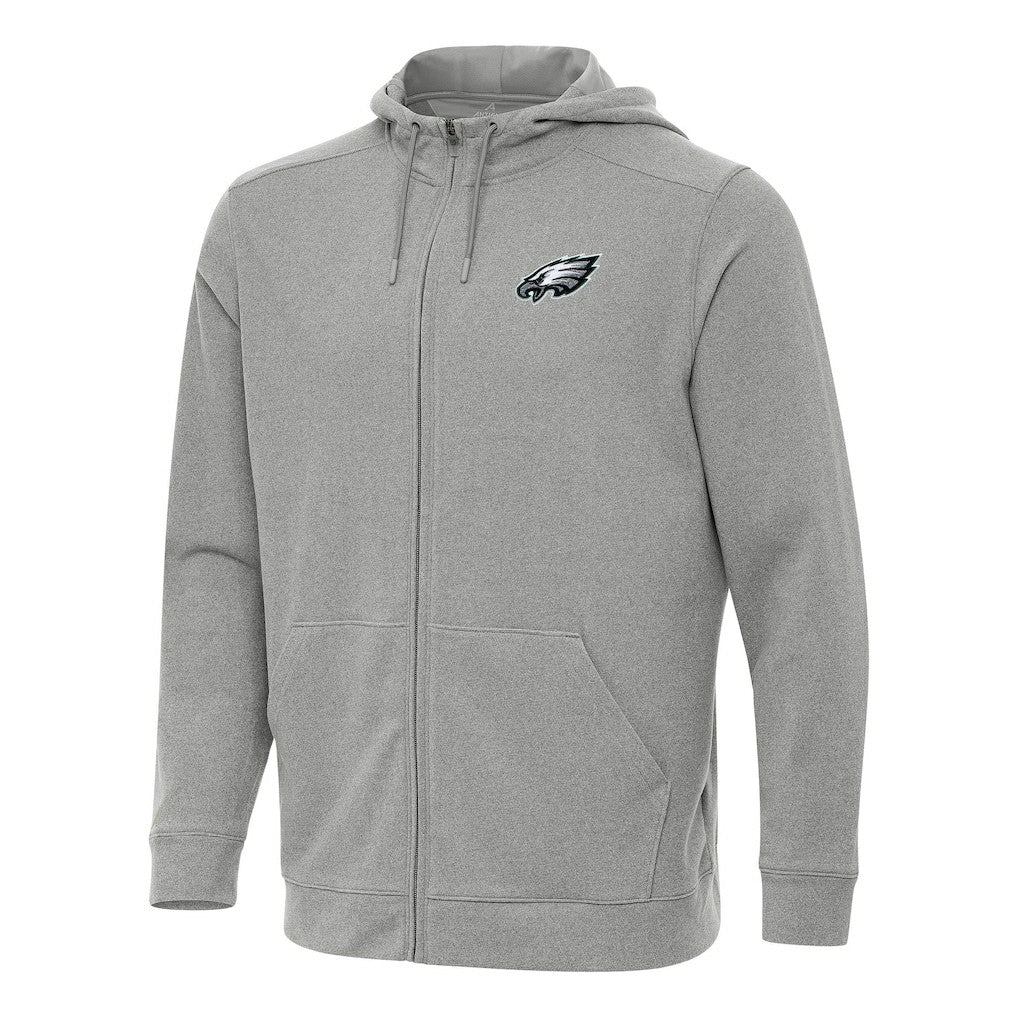 Philadelphia Eagles  Antigua Effortless Full-Zip Hoodie