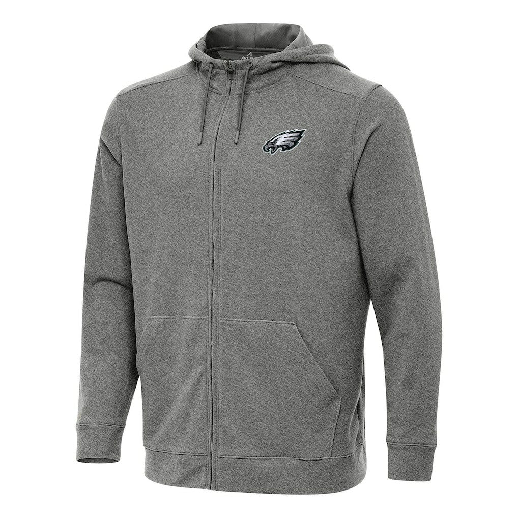 Philadelphia Eagles  Antigua Effortless Full-Zip Hoodie