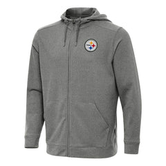 Pittsburgh Steelers  Antigua Effortless Full-Zip Hoodie