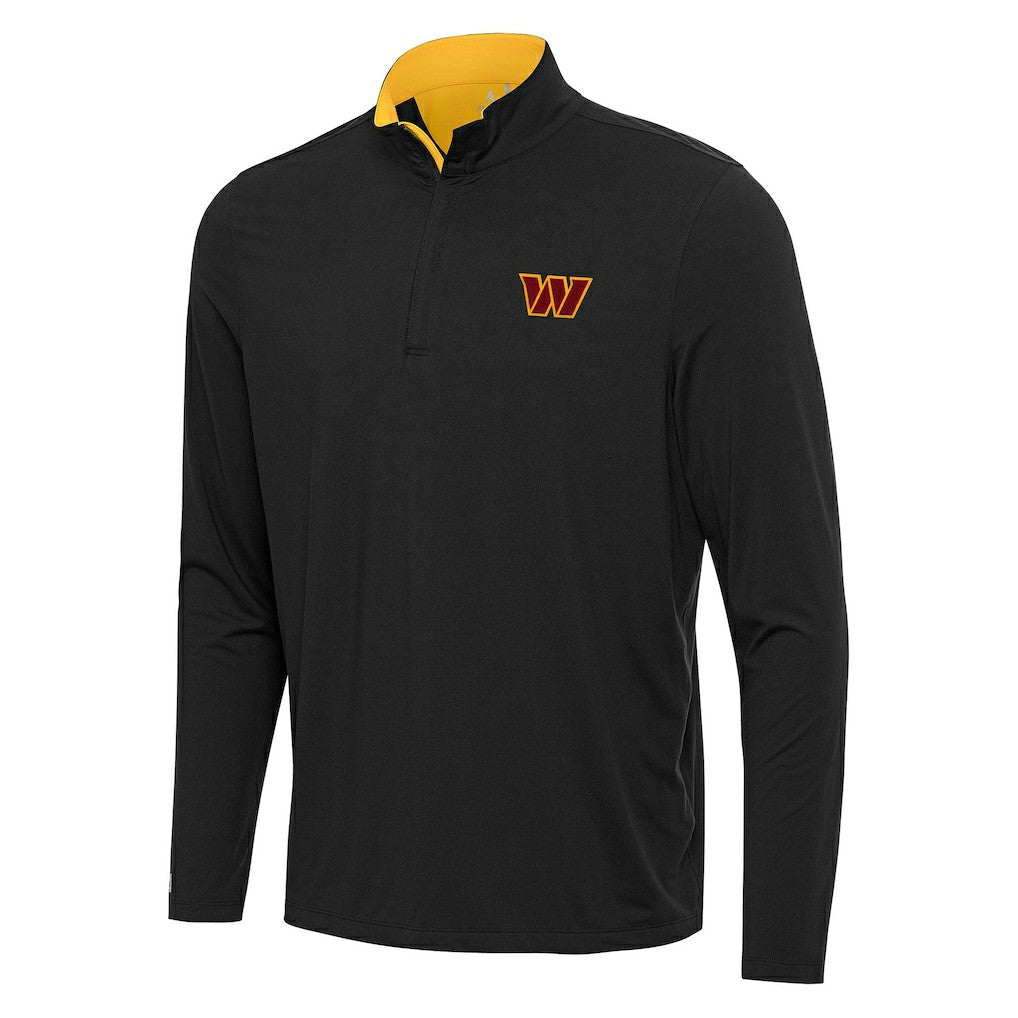 Washington Commanders  Antigua Content Quarter-Zip Pullover Top