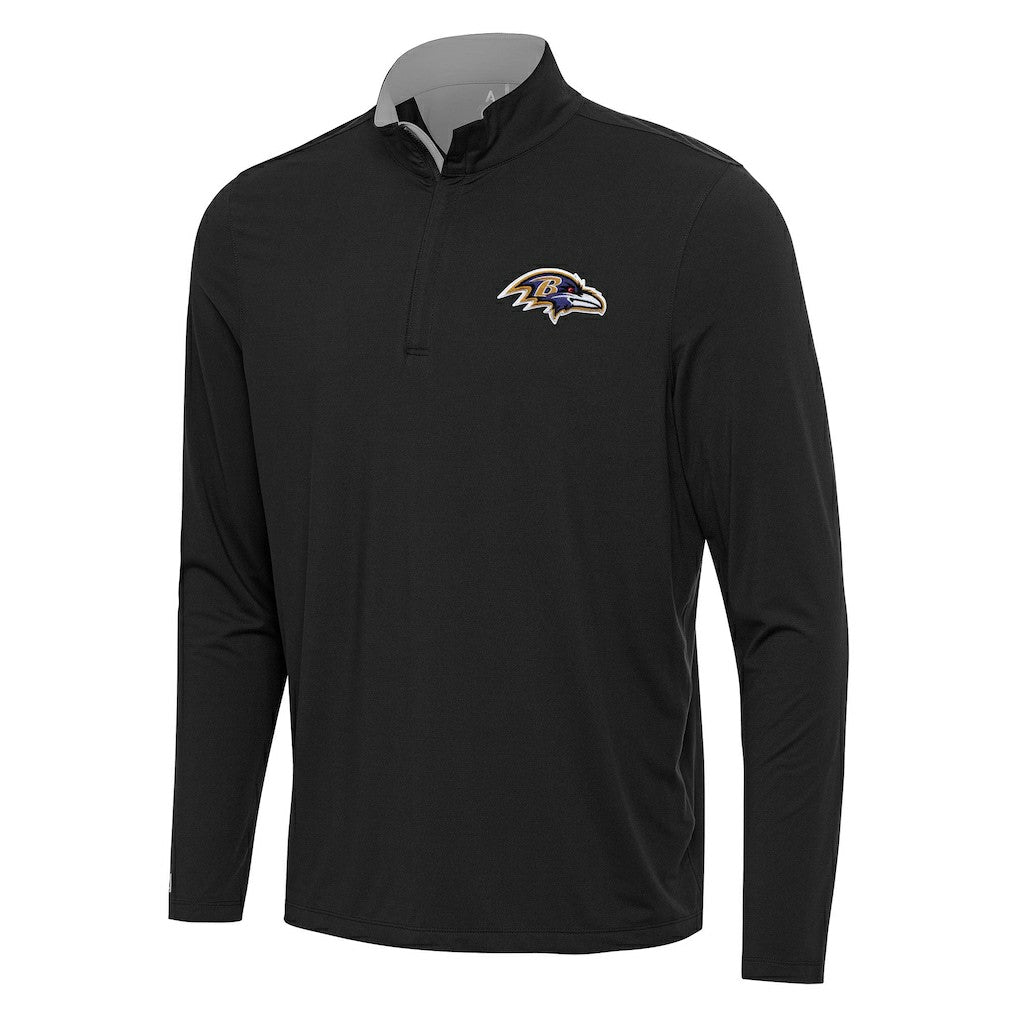 Baltimore Ravens  Antigua Content Quarter-Zip Pullover Top