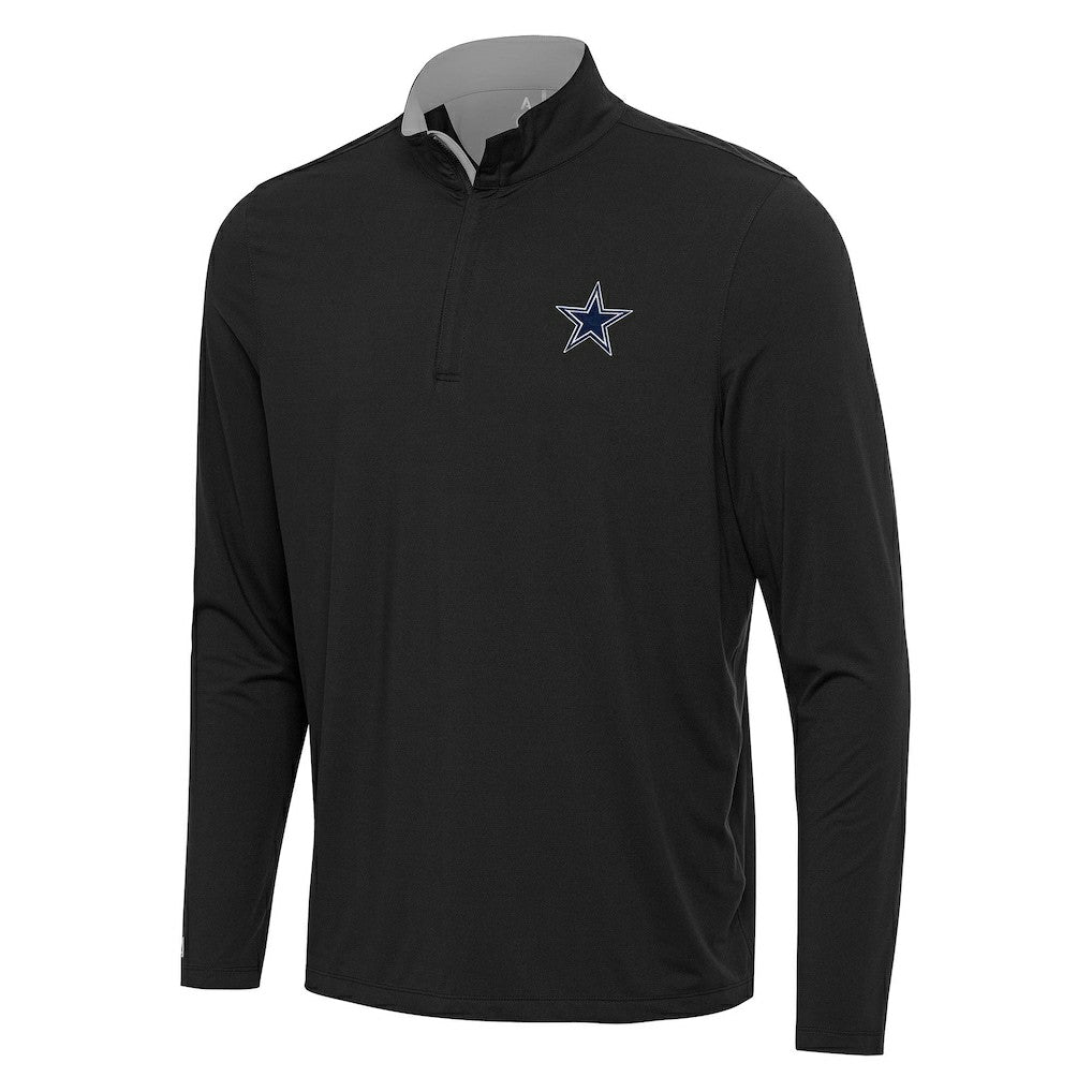 Dallas Cowboys  Antigua Content Quarter-Zip Pullover Top