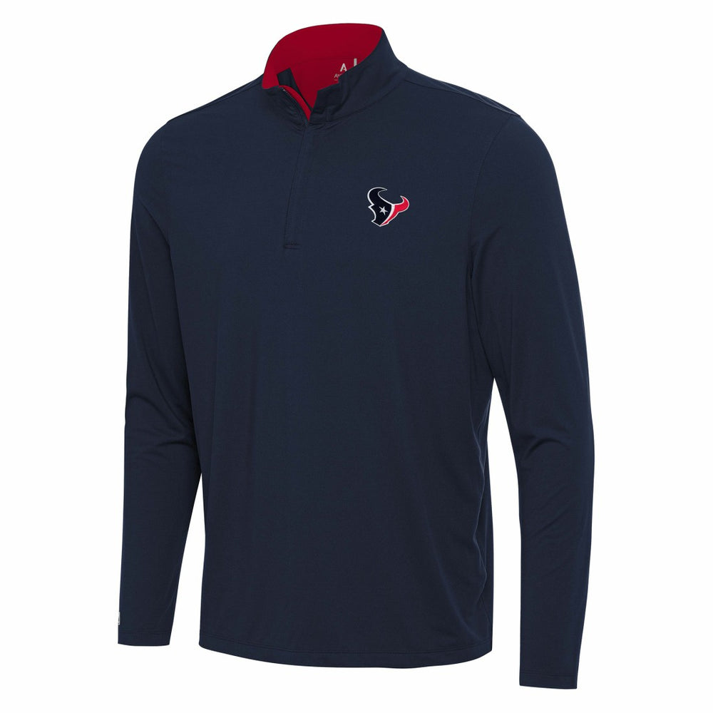 Houston Texans  Antigua Content Quarter-Zip Pullover Top