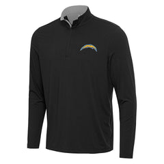 Los Angeles Chargers  Antigua Content Quarter-Zip Pullover Top