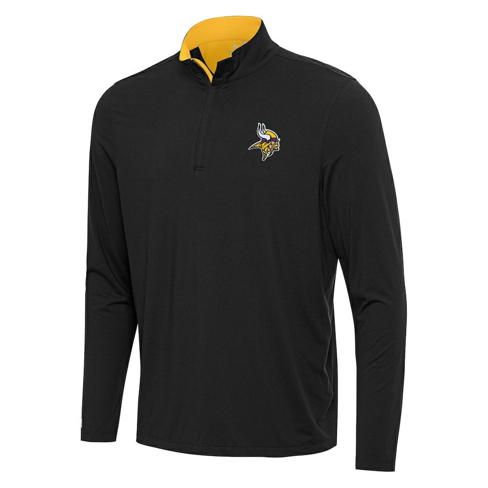 Minnesota Vikings  Antigua Content Quarter-Zip Pullover Top