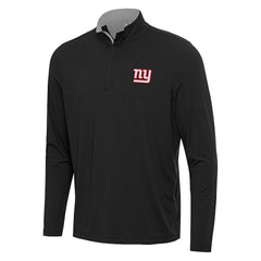 New York Giants  Antigua Content Quarter-Zip Pullover Top