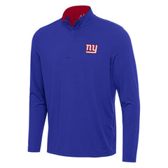 New York Giants  Antigua Content Quarter-Zip Pullover Top