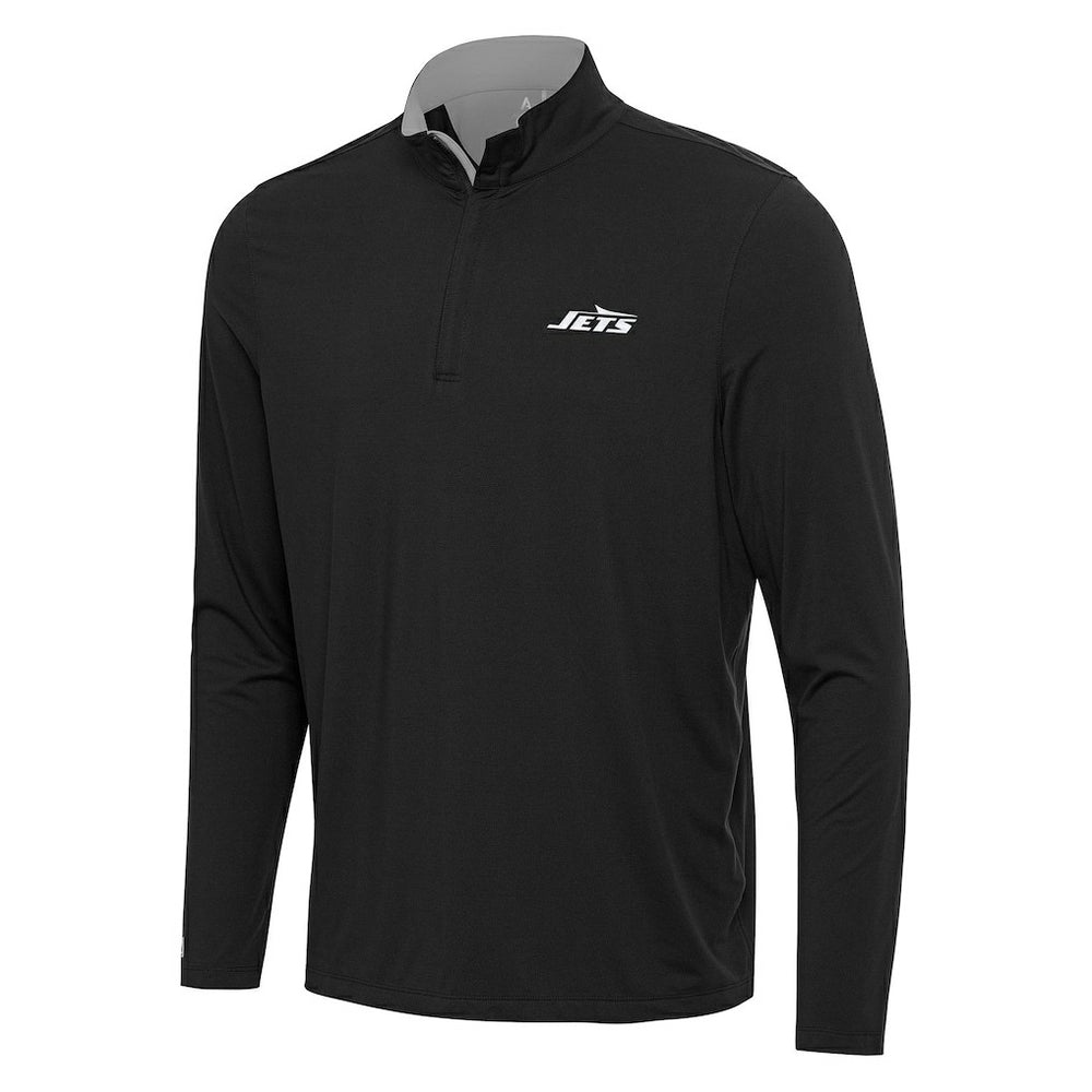 New York Jets  Antigua Content Quarter-Zip Pullover Top