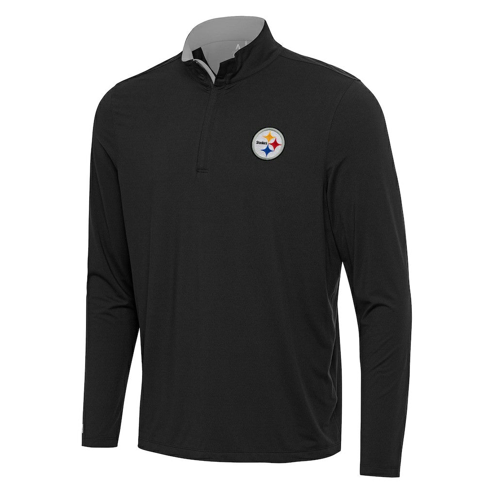 Pittsburgh Steelers  Antigua Content Quarter-Zip Pullover Top