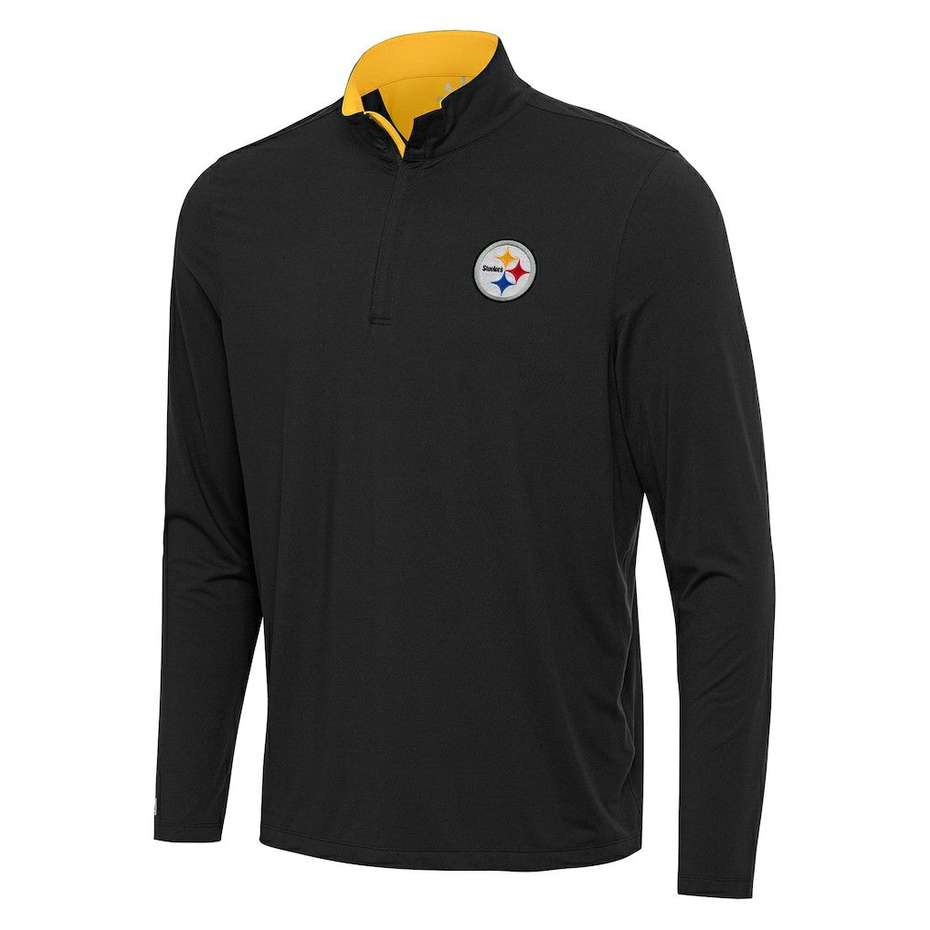 Pittsburgh Steelers  Antigua Content Quarter-Zip Pullover Top