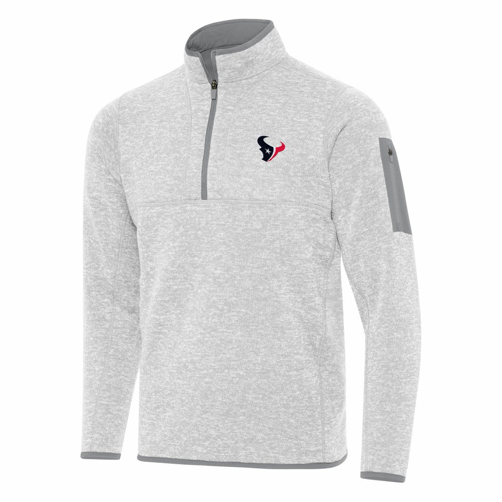 Houston Texans  Antigua Fortune Quarter-Zip Pullover Jacket
